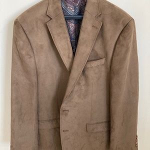 Lauren, Ralph Lauren Poly suede sportcoat 44L